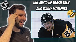 BASKETBALL FAN Reacts to NHL MIC'D UP MOMENTS (PT.14)