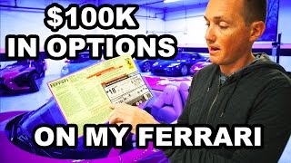 What $100k in Ferrari 488 Options looks like