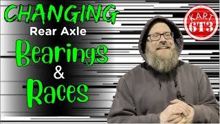 Changing a Kart Axle Bearing/Race