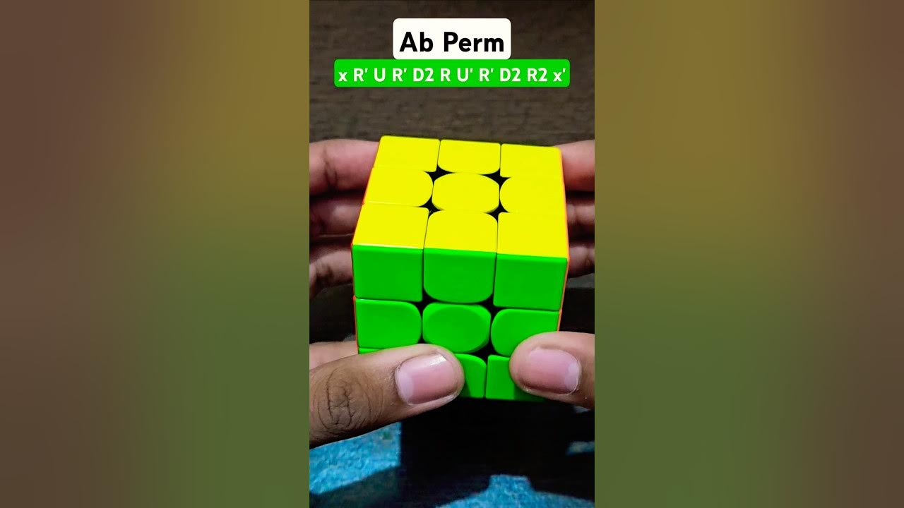 Ab Perm PLL Algorithm | Easy Solution😱🔥 - YouTube