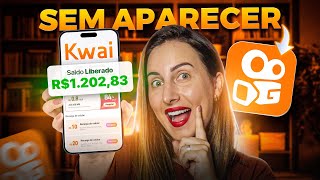 💥R$51 TODO DIA SEM APARECER NO KWAI Como ganhar dinheiro no Kwai em 2024 com vídeos dark