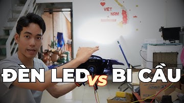 So Sánh Đèn Led Tỏa vs Đèn Bi Cầu Loại Nào Sáng Hơn?