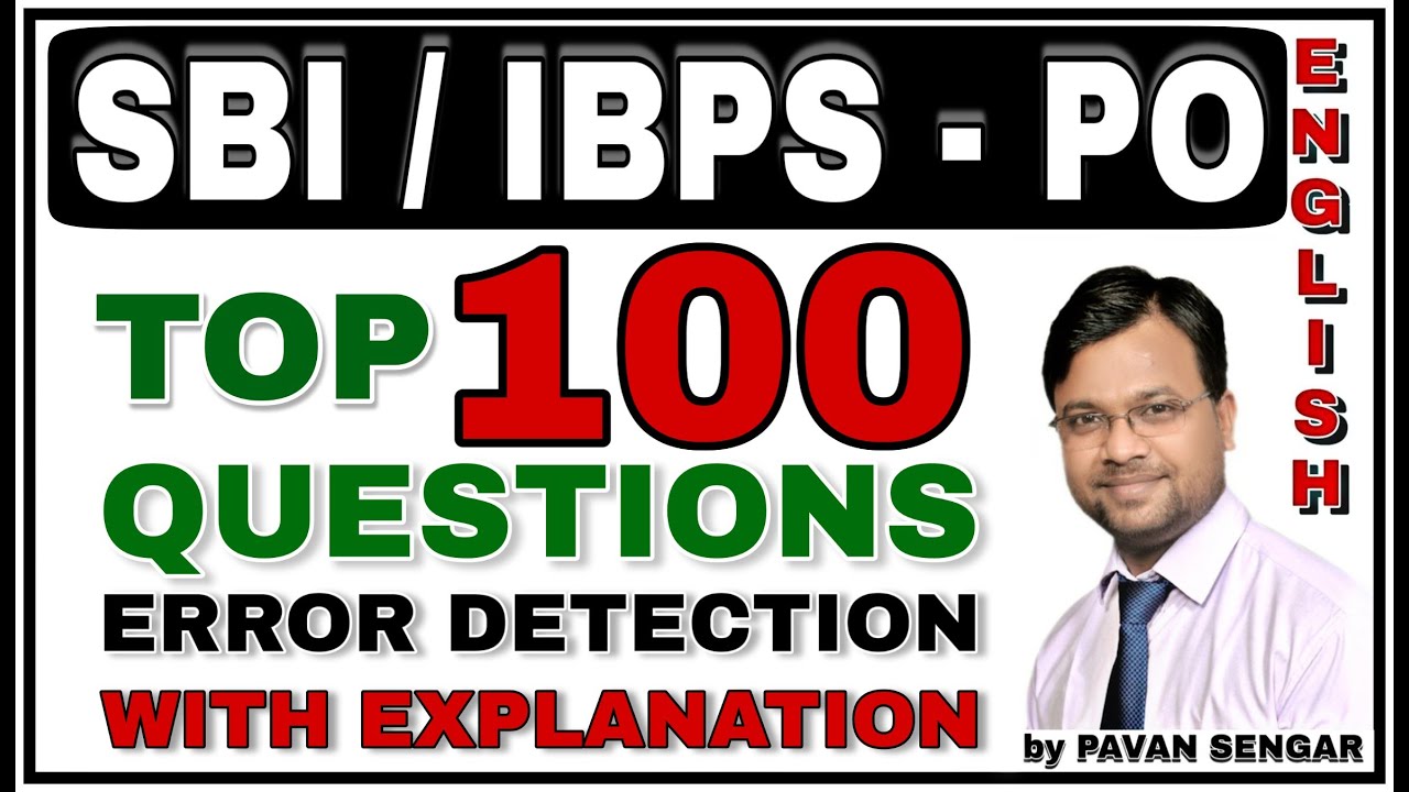 top-100-questions-of-error-detection-english-classes-by-pavan-sengar-youtube