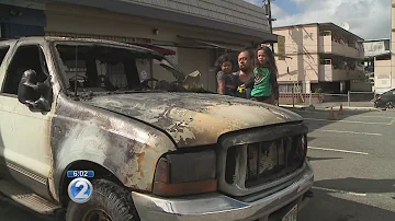Kalihi family thankful to be alive after SUV catches fire