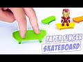 Easy Origami Finger Skateboard || How To Make Paper Skateboard