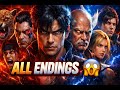 ALL Character Endings 🔥 Tekken 8 FULL End Scenes (Live)