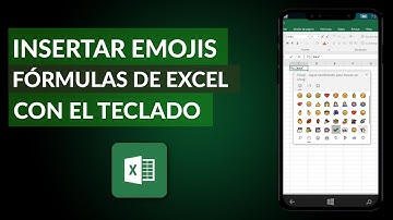 Cómo Insertar Emojis o Emoticones en Fórmulas de Excel con el Teclado