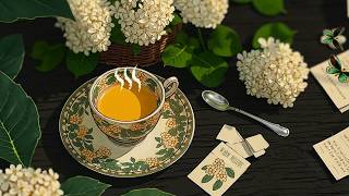 Fragrant Coffee, Hydrangeas and Lofi March Playlist for Deep Calm \u0026 Stillness ☕🌼