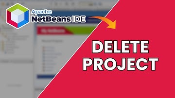 Hoe verwijder ik een project in NetBeans 2025?