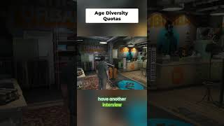#gta5 Age Diversity Quotas The Tragic Reality of Job Interviews #gta #shorts