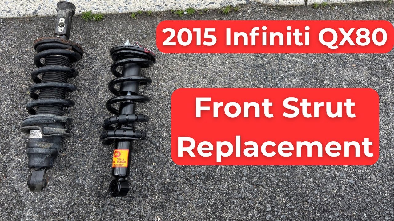 Infiniti QX80 Front Strut Air Conversion