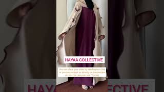 ZOE DOUBLE SHRUG BOW ABAYA