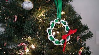 DIY Washer Wreath Ornament - Making A Wreath Ornament With Stainless Steel Flat Washers and Ribbon by Albany County Fasteners 851 views 5 months ago 37 seconds