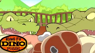 Kung Fu Dino Posse - Gater Grudge | Full Episode | Kids Videos