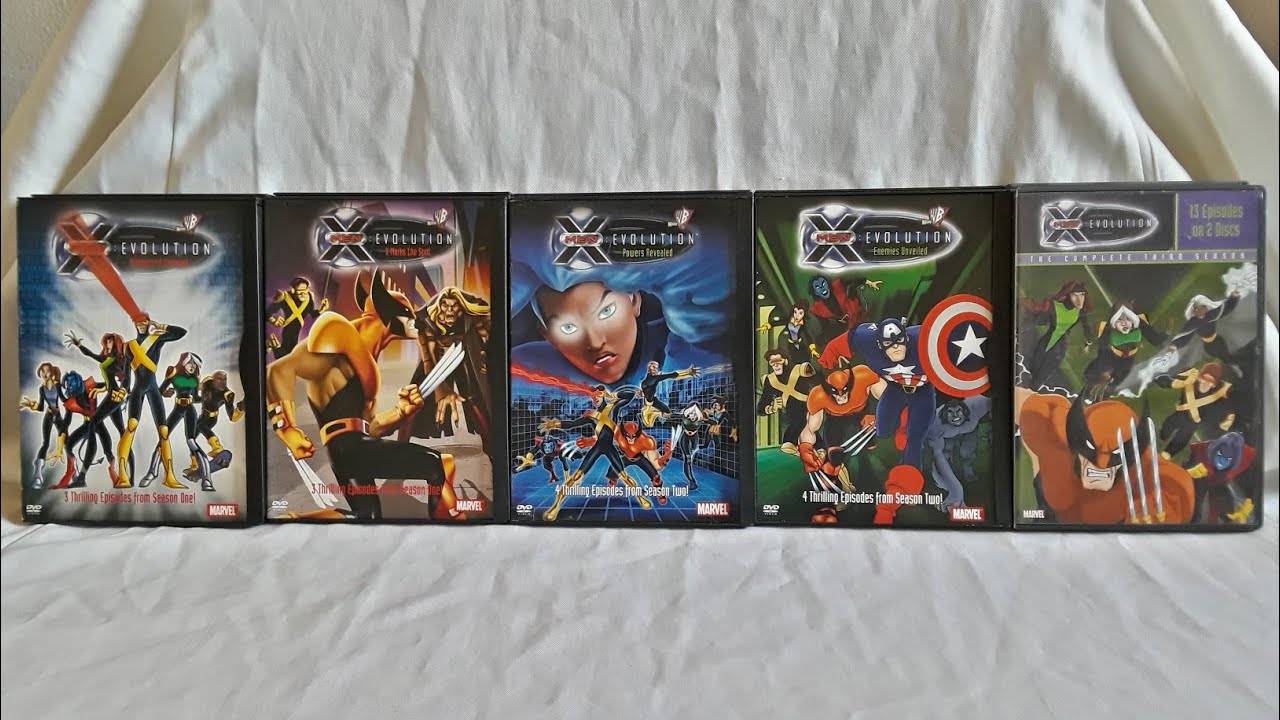 Unboxing X-Men Evolution Animated Collection - YouTube