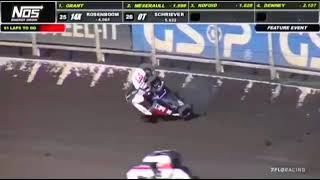 Buddy Kofoid BIG FLIP - 2022 USAC Midgets at Hussets
