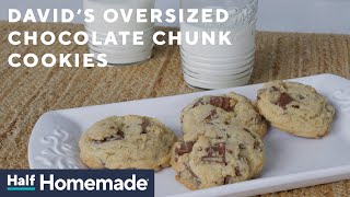 David's Oversized Chocolate Chunk Cookies | Half Homemade screenshot 5