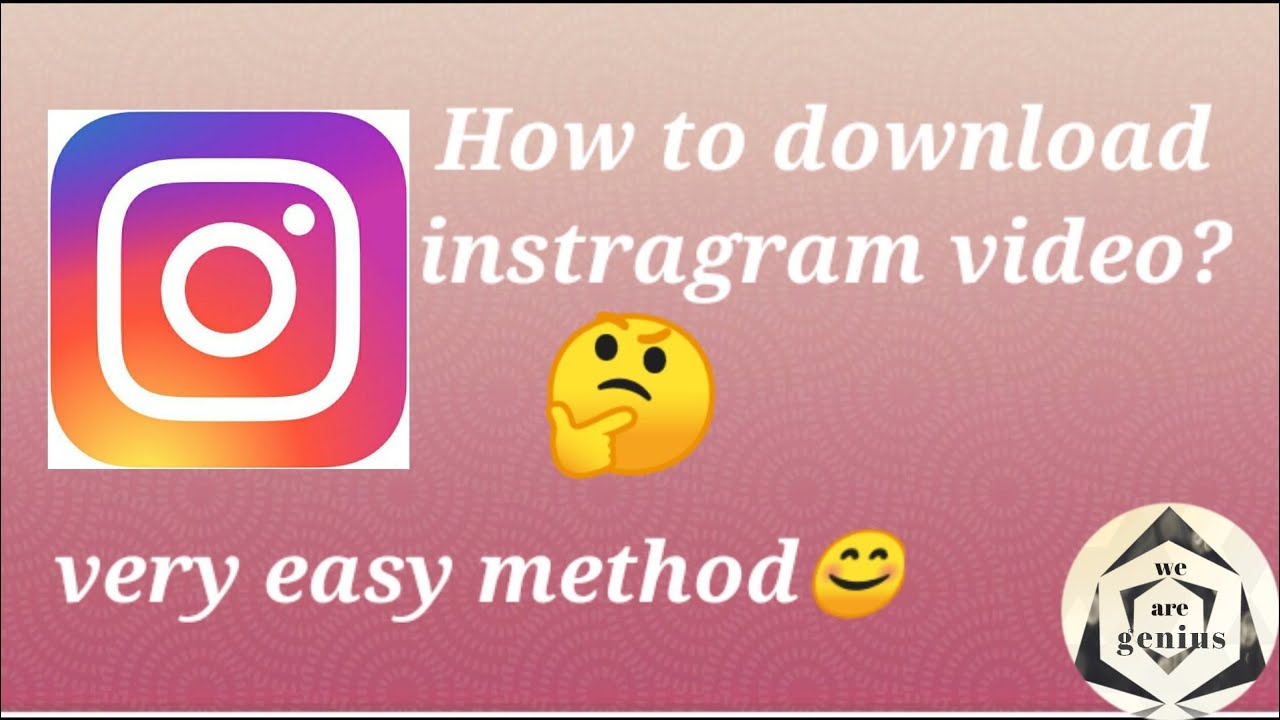 how to download instagram private account video