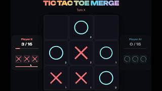 NEW GAME! Discover the [Tic-Tac-Toe] + [MERGE Game] Online and Free screenshot 1
