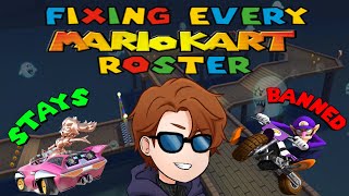 Fixing Every Mario Kart Roster - JoeFredrick