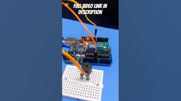 Happy birthday tune with arduino and buzzer #shorts #arduino