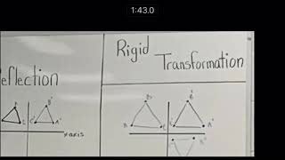 Properties of Rigid transformation song