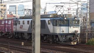 JR貨物EF64-1000番台 EF64-1013号機 名鉄栄生駅横通過