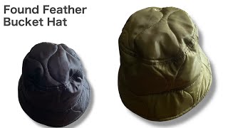 Found Feather ファウンドフェザー Bucket Hat - YouTube