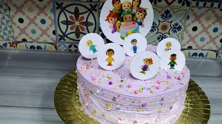 عملت تورته عيد ميلاد لولو اسهل طريقه ممكن تعملي بها التورته بكوبايتين دقيق وكوبايه ميه🎉♥️♥️🎂