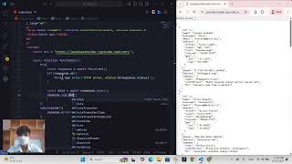Async - Await Fetch Data in JavaScript beginner // Khmer Language
