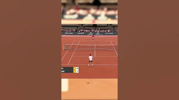 Federer Nadal Backhand Slice battle
