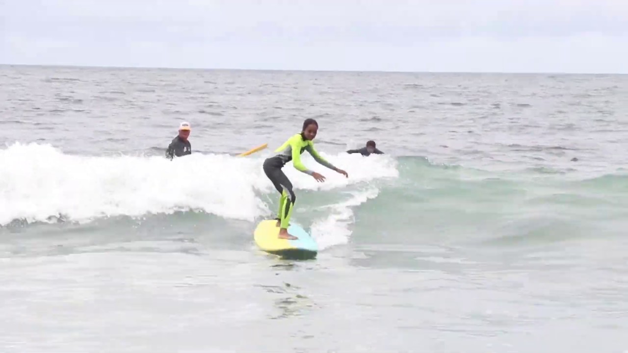 Laguna Beach Surfing Lesson 62820 YouTube