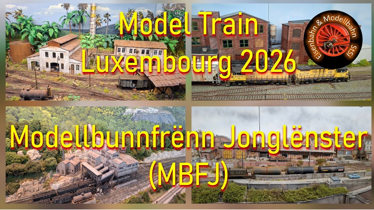 Model Train Luxembourg 2026 – Internationale Modellbahnausstellung, Modellbunnfrënn Jonglënster