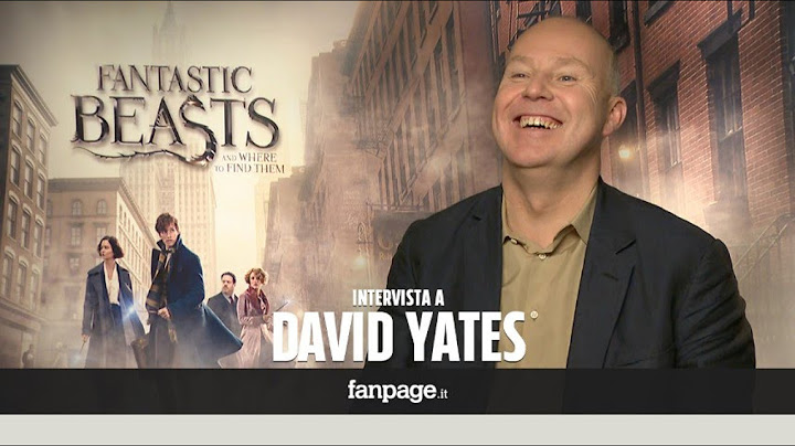 David Yates presenta “Animali Fantastici”: "È un Harry Potter per adulti"