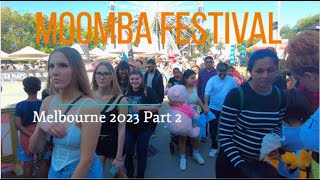 Moomba festival 2023 Melbourne | Walk and 4k tour #melbourne #moombafestival #cbdwalk