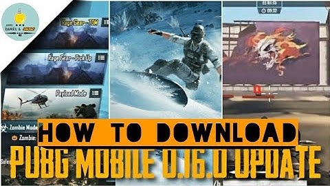 How to download pubg mobile beta version 0.16.0