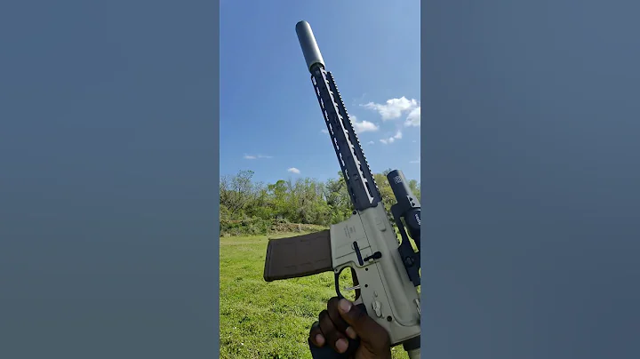 Q Suger weasel 5.56 w/ thunder chicken suppressor