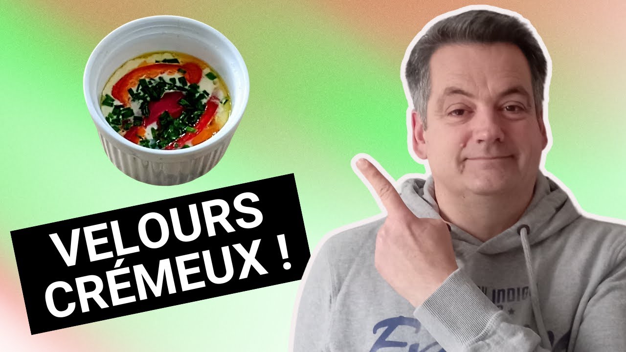 Comment faire un oeuf cocotte au poivron et à la ciboulette ?
