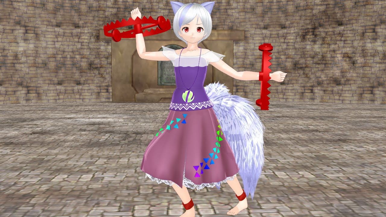 三頭慧ノ子の握れば閉まる小ネタ集【東方MMD紙芝居】