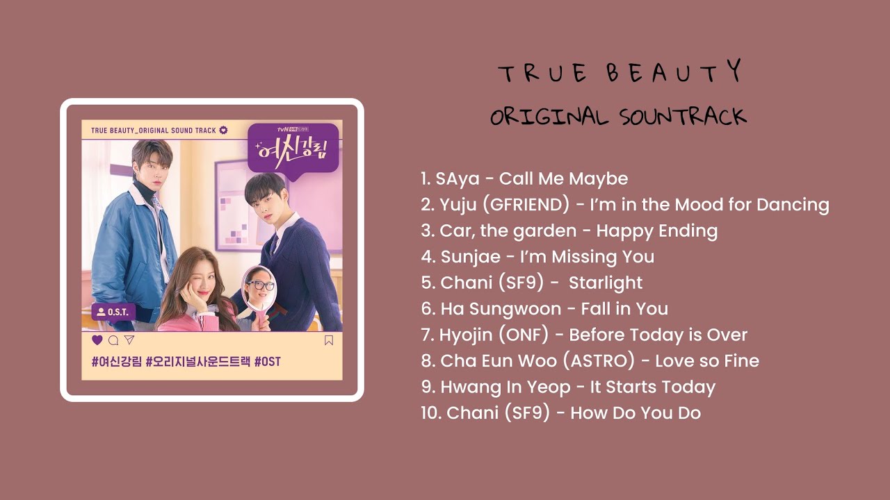 True Beauty OST Full Album (여신강림) || OST Part 1-10 - YouTube