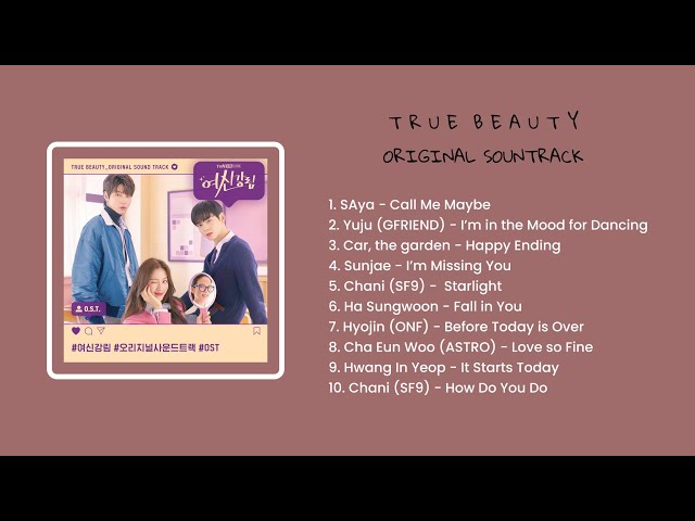 True Beauty OST Full Album (여신강림) || OST Part 1-10 class=