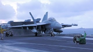 USS Harry S. Truman Flight Ops - July 2018