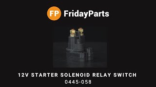 12V Starter Solenoid Relay Switch 0445-058 0445-036 for Arctic Cat 1000 400 450 ATV UTV Snowmobiles