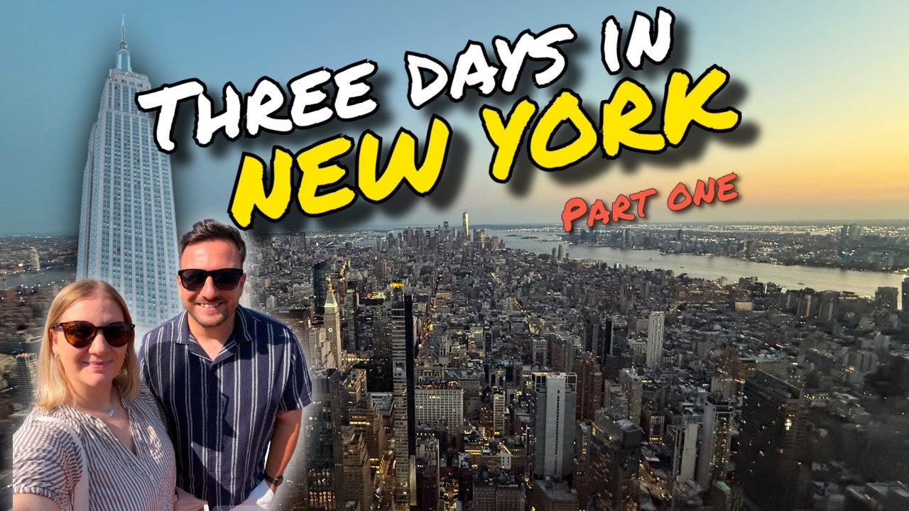 New York City in 3 Days 🇺🇸 | Times Square, Empire State & Central Park | Part 1