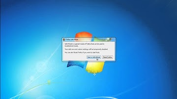 How to start Firefox in Safe Mode