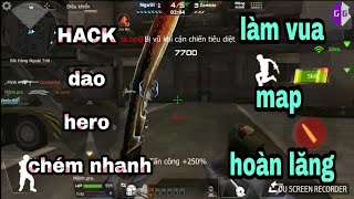Share Mã Hack dao hero chém nhanh cực bá CF MOBILE