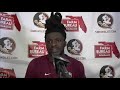 FSU defensive back Travis Jay on playing safety, mentality heading into first season on the field