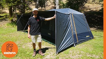 OZtrail Fast Frame Lumos Integrated Lighting 10 Person Tent - Features