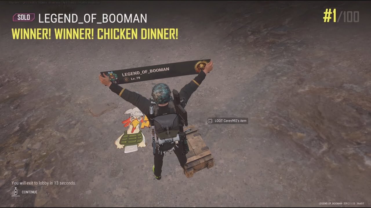 JOT381 PUBG 160126 MIRAMAR 5 KILLS 2331st SOLO WIN 1/100 CHICKEN DINNER SOLO