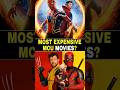 Top 5 Most Expensive MCU Movies (Ranked)